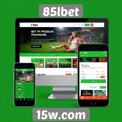 A importância da responsividade no site 85lbet